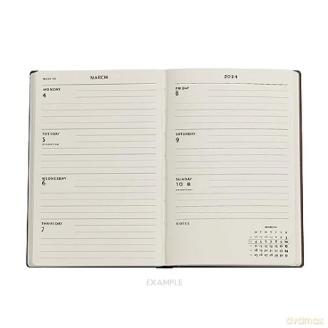 Kara-ori (Japanese Kimono) Mini 12-month Dayplanner 2024 - Paperblanks [KALENDARZ]