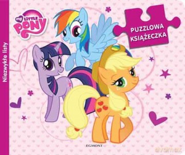Puzzlowa Książeczka Niezwykłe Listy My Little Pony Tw - Paweł Pokora [KSIĄŻKA]