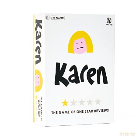Karen: Hilarious Game Based on Real One Star Reviews | For Kids Age 14+ and Adults. [KSIĄŻKA]