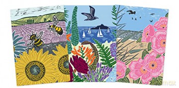 Kate Heiss Set of 3 Midi Notebooks (Midi Notebook Collections) - Flame Tree Studio [KSIĄŻKA]
