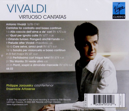 Philippe Jaroussky: Virtuoso Cantatas [CD]