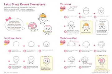 Kawaii Doodles: Supercute Drawings in Four Easy Steps (with over 1,250 illustrations) - Yuu [KSIĄŻKA]