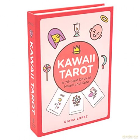 Kawaii Tarot: A 78-Card Deck of Magic and Cute - Diana Lopez [KSIĄŻKA]