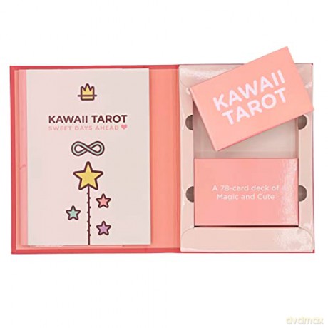 Kawaii Tarot: A 78-Card Deck of Magic and Cute - Diana Lopez [KSIĄŻKA]