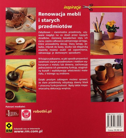 Renowacja Mebli I Starych Przedmiotów - Pilar Diaz [KSIĄŻKA]