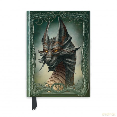 Kerem Beyit: Black Dragon (Foiled Journal) (Flame Tree Notebooks) - Flame Tree Studio [KSIĄŻKA]