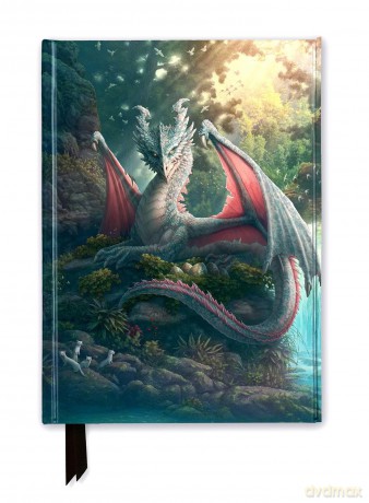 Kerem Beyit: Mama Leaf Dragon (Foiled Journal) (Flame Tree Notebooks) - Flame Tree Studio [KALENDARZ]
