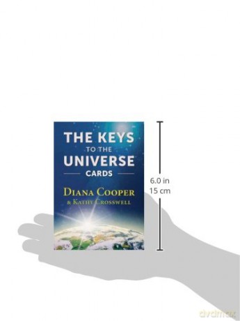Keys To The Universe Cards: 52 Full Colour Cards - Diana Cooper [KSIĄŻKA]