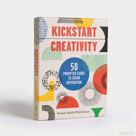 Kickstart Creativity: 50 Prompted Cards to Spark Inspiration - Bonnie Smith Whitehouse [KSIĄŻKA]