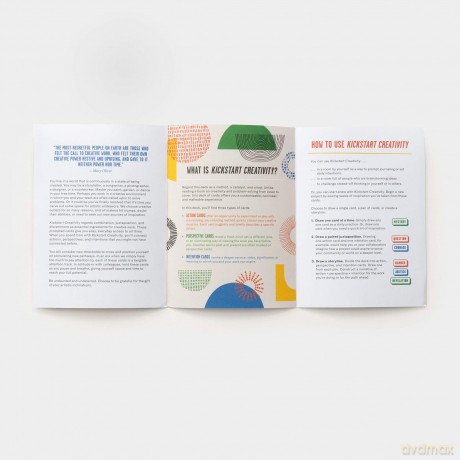 Kickstart Creativity: 50 Prompted Cards to Spark Inspiration - Bonnie Smith Whitehouse [KSIĄŻKA]