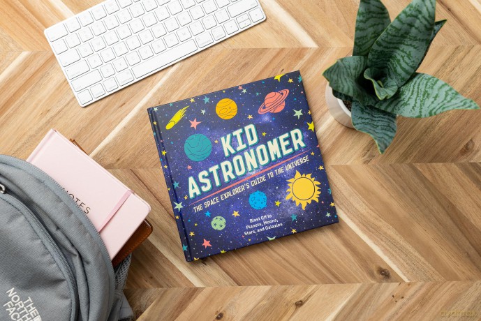 Kid Astronomer: The Space Explorer's Guide to the Galaxy (Outer Space, Astronomy, Planets, Space Books for Kids) - Applesauce Press [KSIĄŻKA]