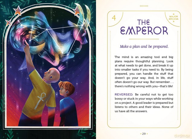 Kid's Tarot: An Illustrated Deck and Guidebook for Life's Big Questions - Jason Gruhl [KSIĄŻKA]