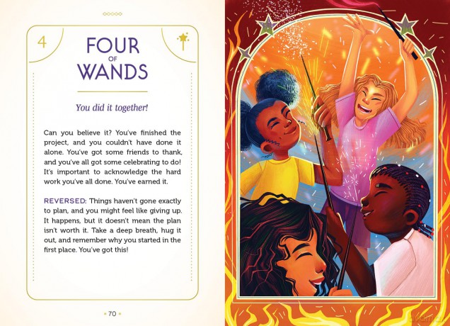 Kid's Tarot: An Illustrated Deck and Guidebook for Life's Big Questions - Jason Gruhl [KSIĄŻKA]
