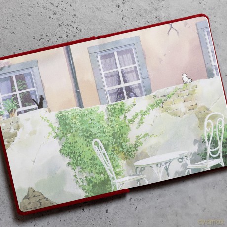 Kiki's Delivery Service: Jiji Plush Journal - Studio Ghibli [KALENDARZ]