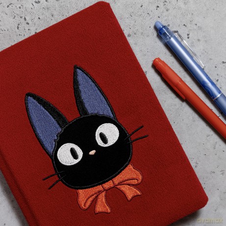 Kiki's Delivery Service: Jiji Plush Journal - Studio Ghibli [KALENDARZ]