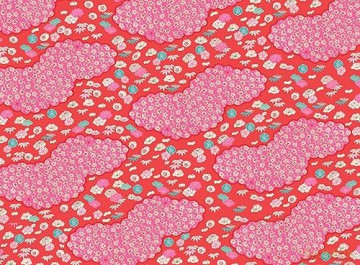 Kimono Flowers Gift Wrapping Papers - 12 sheets: 18 X 24 Inch (45 X 61 CM) High-Quality Wrapping Paper: 18 X 24 Inch (45 X 61 CM) Wrapping Paper Sheets - Tuttle Studio [KSIĄŻKA]