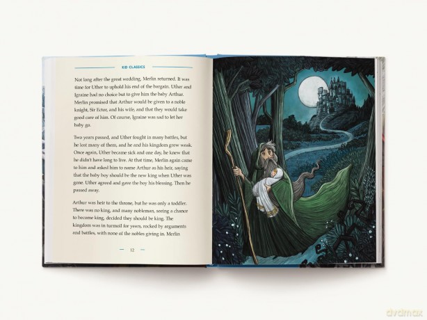 King Arthur - Kid Classics: The Illustrated Just-for-Kids Edition: 8 - Applesauce Press [KSIĄŻKA]