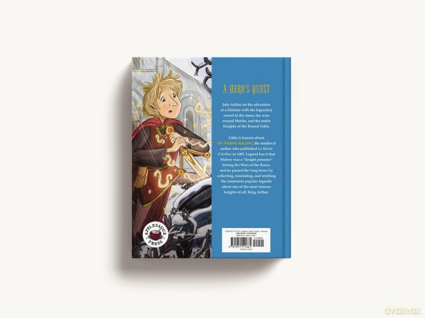 King Arthur - Kid Classics: The Illustrated Just-for-Kids Edition: 8 - Applesauce Press [KSIĄŻKA]