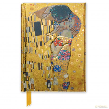 Klimt The Kiss FTPB03 (Foiled Pocket Journal) (Flame Tree Pocket Books): 1 (Flame Tree Pocket Notebooks, 1) - Flame Tree Studio [KSIĄŻKA]