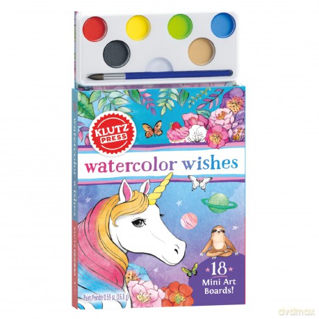 Klutz Watercolor Wishes - Editors of Klutz [KSIĄŻKA]