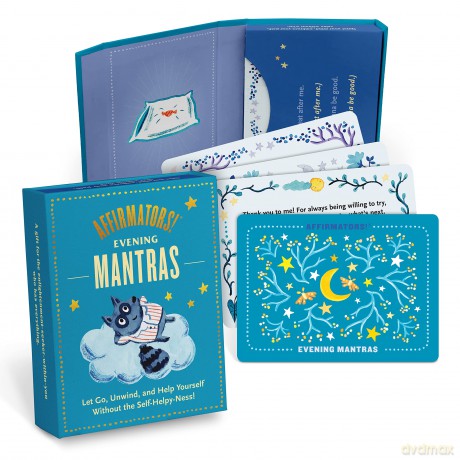 Knock Knock Affirmators! Mantras (Evening) Card Deck, 40 Cards - Suzi Barrett [KSIĄŻKA]