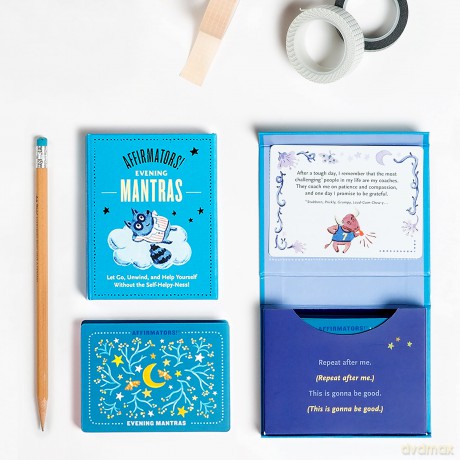 Knock Knock Affirmators! Mantras (Evening) Card Deck, 40 Cards - Suzi Barrett [KSIĄŻKA]