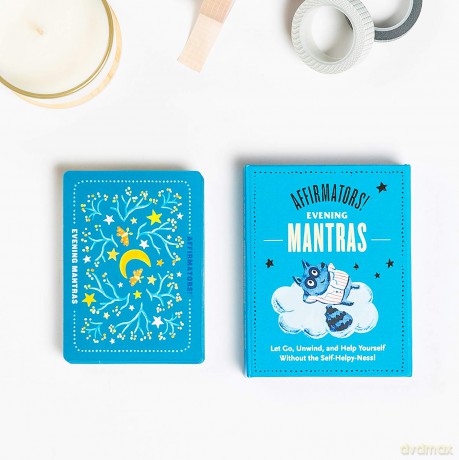 Knock Knock Affirmators! Mantras (Evening) Card Deck, 40 Cards - Suzi Barrett [KSIĄŻKA]