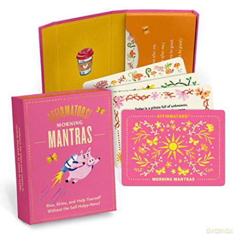 Knock Knock Affirmators! Mantras (Morning) Card Deck, 40 Cards - Suzi Barrett [KSIĄŻKA]