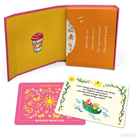 Knock Knock Affirmators! Mantras (Morning) Card Deck, 40 Cards - Suzi Barrett [KSIĄŻKA]
