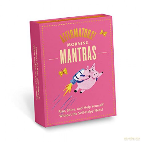Knock Knock Affirmators! Mantras (Morning) Card Deck, 40 Cards - Suzi Barrett [KSIĄŻKA]