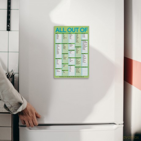 Knock Knock All Out Of Pad with Magnet (Pastel Edition) - Knock Knock [KSIĄŻKA]