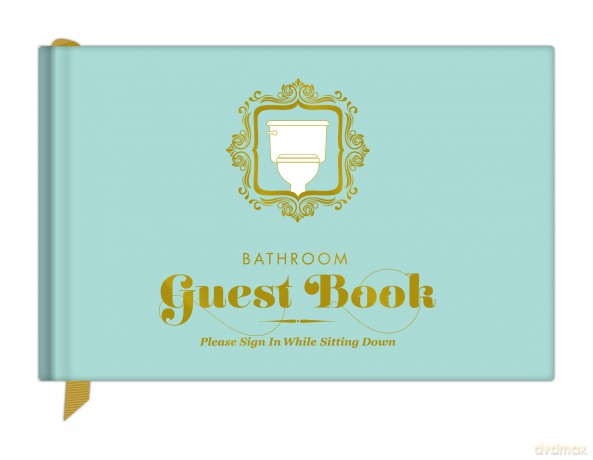 Knock Knock Bathroom Guest Book - Knock Knock [KSIĄŻKA]