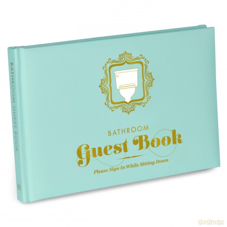 Knock Knock Bathroom Guest Book - Knock Knock [KSIĄŻKA]