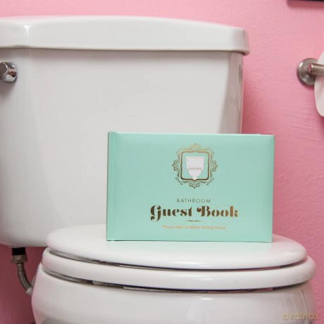 Knock Knock Bathroom Guest Book - Knock Knock [KSIĄŻKA]