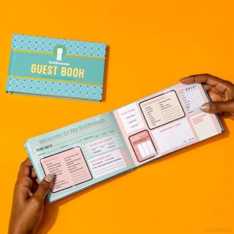 Knock Knock Bathroom Guestbook (2022 Edition): (2nd edition) - Knock Knock [KSIĄŻKA]