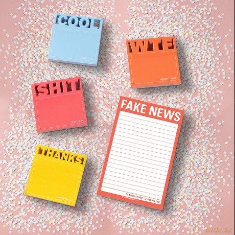 Knock Knock Cool Diecut Sticky Notes: Diecut Stickies - Knock Knock [KSIĄŻKA]