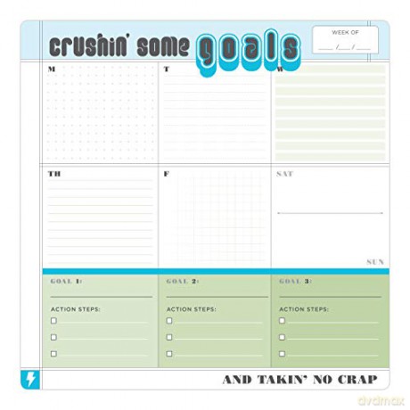 Knock Knock Crush Some Goals Square Mousepad - Knock Knock [KSIĄŻKA]