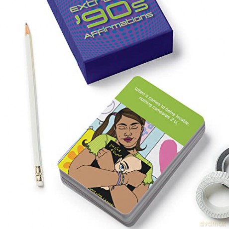 Knock Knock Extremely 90s Affirmations Card Deck - Knock Knock [KSIĄŻKA]