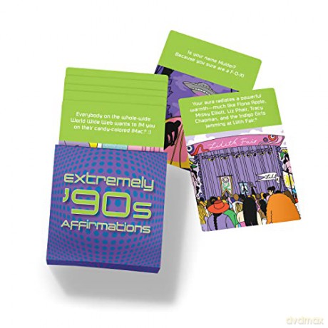 Knock Knock Extremely 90s Affirmations Card Deck - Knock Knock [KSIĄŻKA]