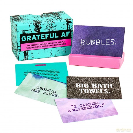 Knock Knock Grateful AF Deck by Roxan McDonald - Roxan McDonald [KSIĄŻKA]