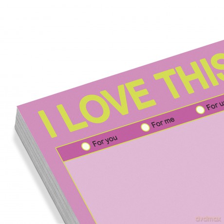 Knock Knock I Love This Sticky Note (Pastel) - Knock Knock [KSIĄŻKA]