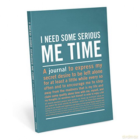 Knock Knock I Need Some Serious Me Time Inner-Truth Journal (Large, 7 x 9.5-inches) - Knock Knock [KSIĄŻKA]