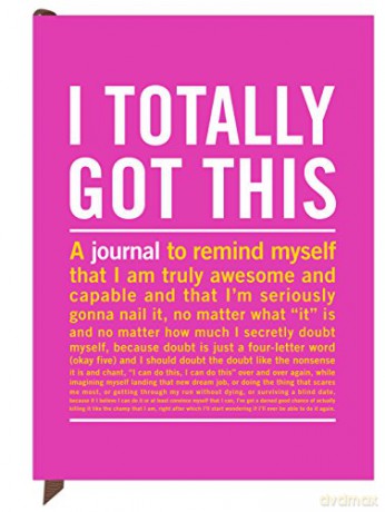 Knock Knock I Totally Got This Inner-Truth Journal (Large, 7 x 9.5-inches) - Knock Knock [KSIĄŻKA]