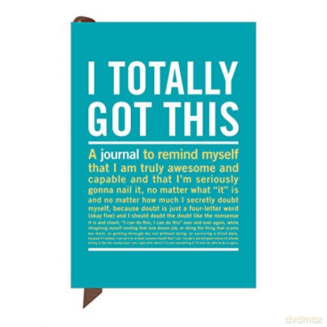 Knock Knock I Totally Got This Mini Inner-Truth Journal (Small, 4 x 5.75-inches) - Knock Knock [KSIĄŻKA]