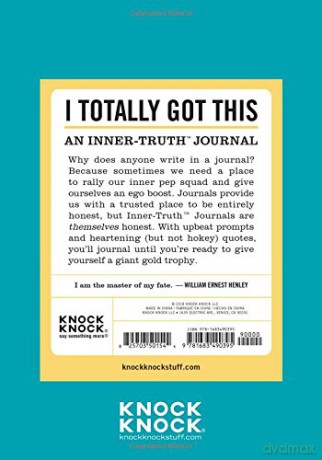 Knock Knock I Totally Got This Mini Inner-Truth Journal (Small, 4 x 5.75-inches) - Knock Knock [KSIĄŻKA]