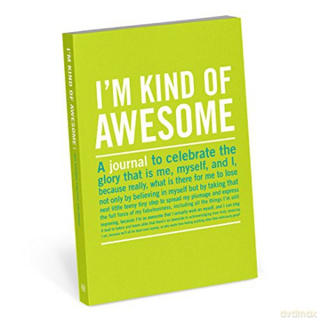 Knock Knock I'm Kind Of Awesome Inner-Truth Journal (Small, 4 x 5.75-inches): Inner-Truth Journal Mini (Mini Inner-Truth Journal) - Knock Knock [KSIĄŻKA]
