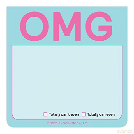 Knock Knock OMG Sticky Note (Pastel Version) - Knock Knock [KSIĄŻKA]