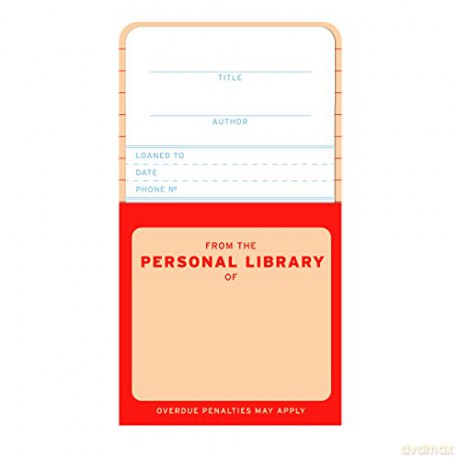 Knock Knock Personal Library Kit Refill - Knock Knock [KSIĄŻKA]