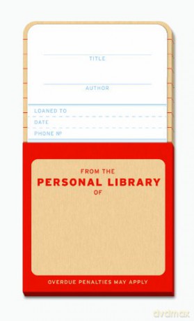 Knock Knock Personal Library Kit Refill - Knock Knock [KSIĄŻKA]