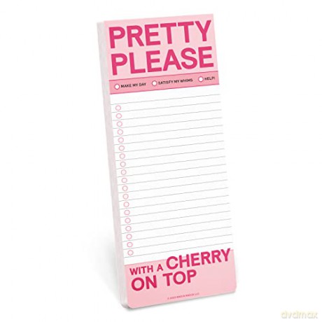 Knock Knock Pretty Please Make-a-List Pads - Knock Knock [KSIĄŻKA]